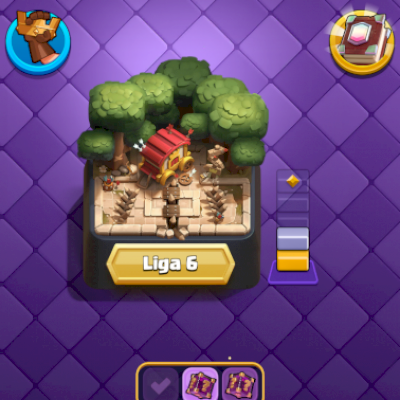 Troféus: 9000 - Nível 15: 25 cartas - Nível 14: 81 - Nível 13: 7 - Nível 12: 6