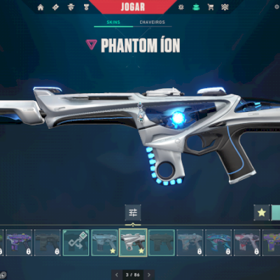 Conta Valorant saqueadora, phanton ion, faca buttlerfly e outros. nvl 92 bronze1