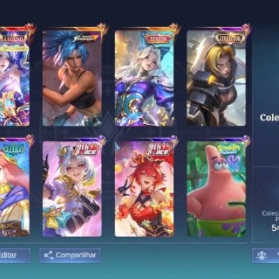 🏆 CONTA MLBB HIGH-END | LAYLA LEGEND | KOF | ZENITH | COLLABS 🏆