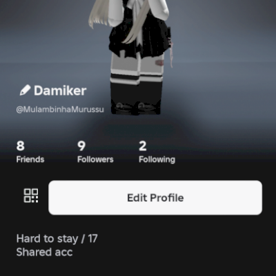 Conta +60k gastos, meanie e animação levitação, conta feminina roblox