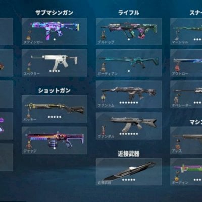 Conta de Valorant com skins exclusivas e skins para diversas armas!