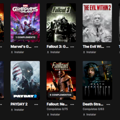 Conta Epic Com 1000R$ em jogos