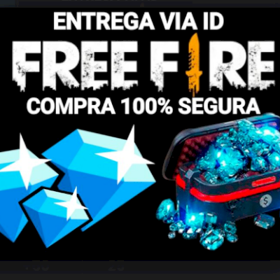FREE FIRE/DIAMANTES/VIA ID/LER DESCRIÇAO