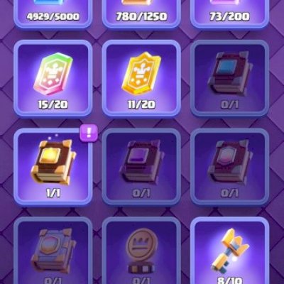 Conta antiga, vários nível 14 e 15