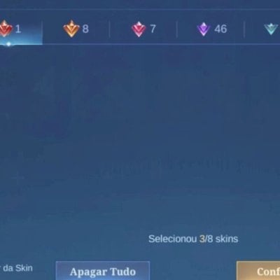 CONTA GEMADA 356 SKINS