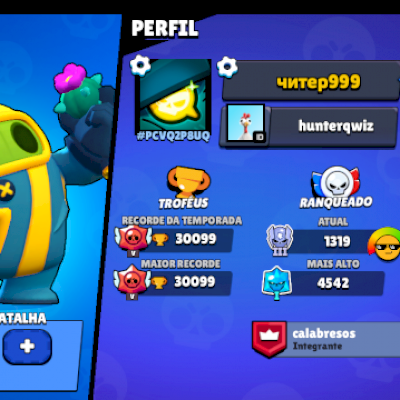 Conta pra vender barato muito boa muitos brawlers