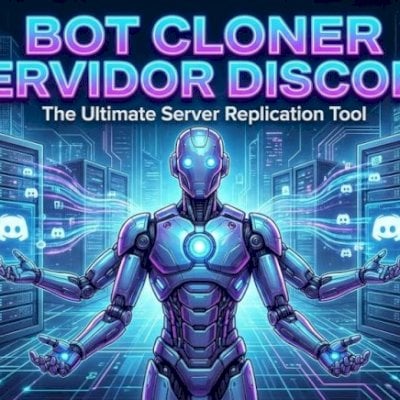 🤖 BOT CLONER DISCORD: Copie Layouts, Cargos e Canais em Segundos! ⚡