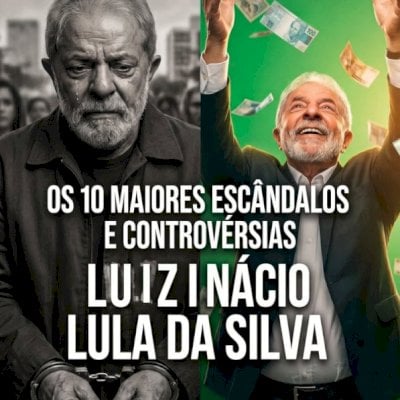 OS 10 MAIORES ESCÂNDALOS E CONTROVÉRSIAS ENVOLVENDO LUIZ INÁCIO LULA DA SILVA