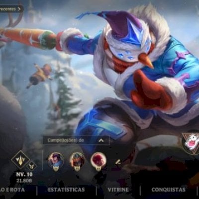 WILD RIFT - 116 skins, Todos os campeões, Platina 1 Ja foi Grão mestre...