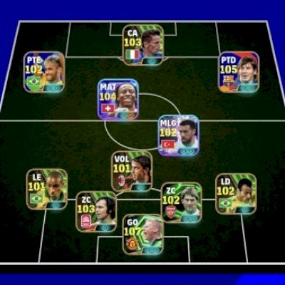 Conta de efootball 3196 com Neymar e Messi do pack