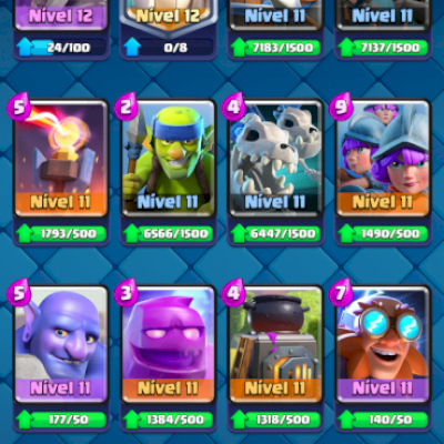 CONTA DE CLASH ROYALE LEVEL 53