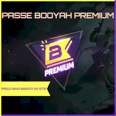 [PROMOÇÂO 10,00] PASSE BOOYAH PREMIUM FREE FIRE ENTREGA MAIS RÁPIDA!