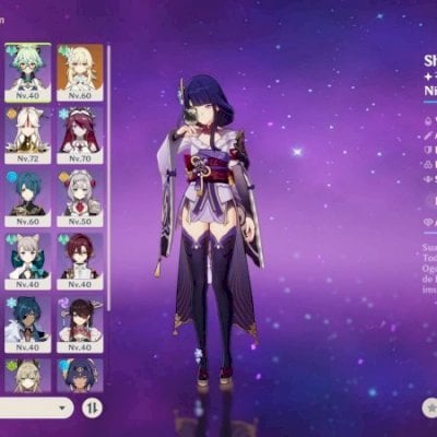 Conta Genshin Impact AR53