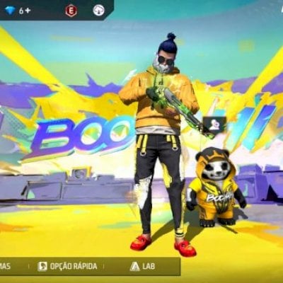 Conta de free fire de 2020 upada