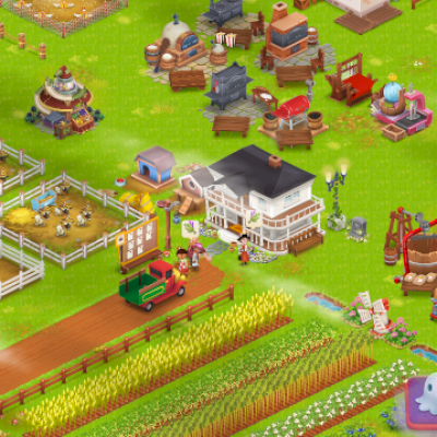 Conta Hay Day nível 32