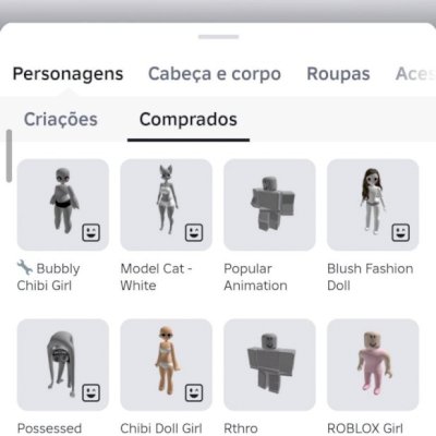 conta feminina no roblox com vários itens!