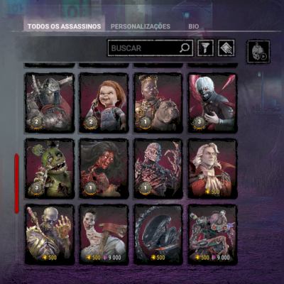 Conta Dead by daylight Steam