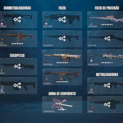 CONTA VALORANT - ELO MAXIMO ASCENDENTE 3 - MAIS DE 2,5K GASTOS