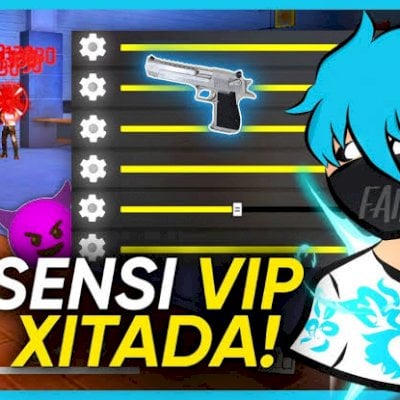 SENSI VIP XITADA🩸MIRA NÃO TREME! A MELHOR SENSIBILIDADE PARA SUBIR CAPA NO ANDR