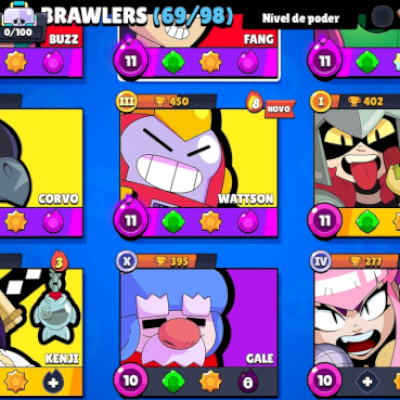 Conta de Brawl Stars com 21.000 Troféus Ultra Completa! Entrega Rápida!