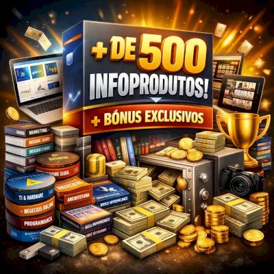 Ultra Pack + 500 Infoprodutos | Entrega Imediata
