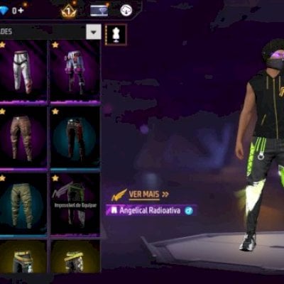 Conta de free fire braba, no precinho