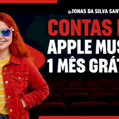 CONTA APPLE MUSIC PREMIUM – 1 MÊS ATIVO | ENTREGA RÁPIDA
