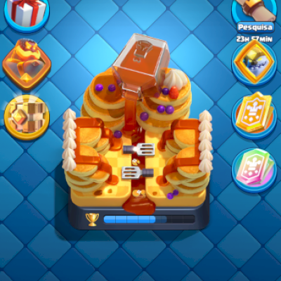 Conta com quase tudo e mais de 4k de gemas