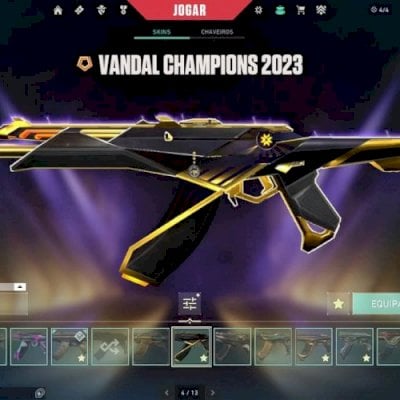 Conta valorant Vandal vct 2023 Elo platina