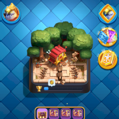 Conta de Clash Royale antiga