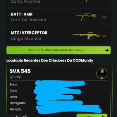 TE AJUDO A FAZER LODOUT META NO WARZONE DE QUALQUER ARMA!