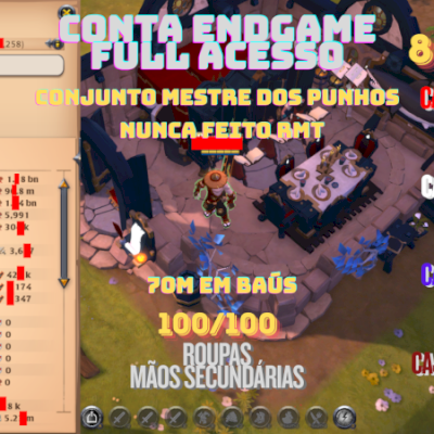 Conta Endgame Versátil | FULL ACESSO | Skins premium (negociável)