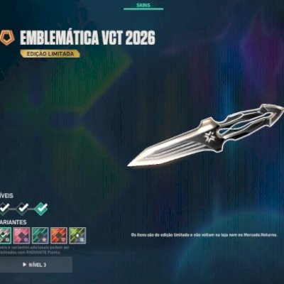 [PROMOÇÃO EXCLUSIVA FACA VCT26K ] CONTA BETA VALORANT COM SKINS DE VANDAL E FACA