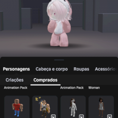 Conta de roblox com 21 robuxs restantes