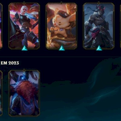 Conta platina, 125 campoes, 52 skins, mmr otimo, único dono