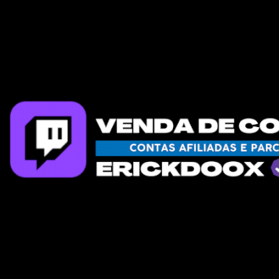 CONTA TWITCH/AFILIADA/PARCEIRO/30K FOLLOWERS/EMAIL/2FA/SEM BANS
