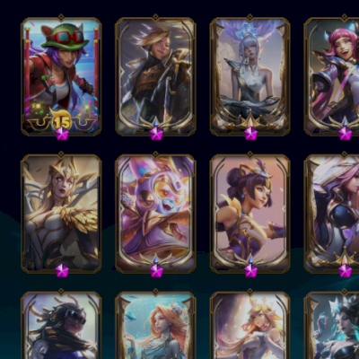CONTA DO LOL - 382 SKINS (5 ULTIMATES, 17 MÍTICAS E 50 LENDÁRIAS), PLATINA