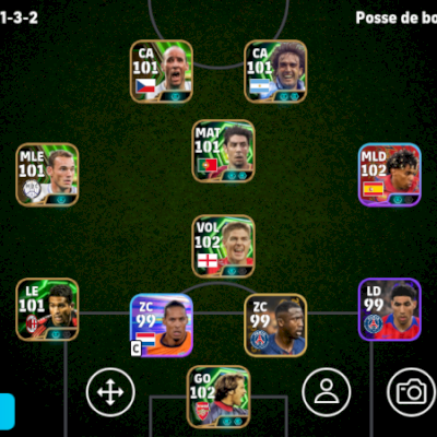 Conta Efootball Força 3109 7 Icons e 2 Showtimes Brabos