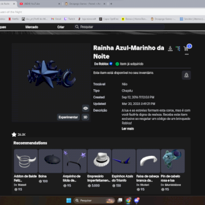 Conta com toy cod muito caro