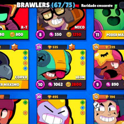 VENDO [CONTA ANTIGA +6 ANOS] [86 BRAWLERS] [3 PASSES COMPRADOS]