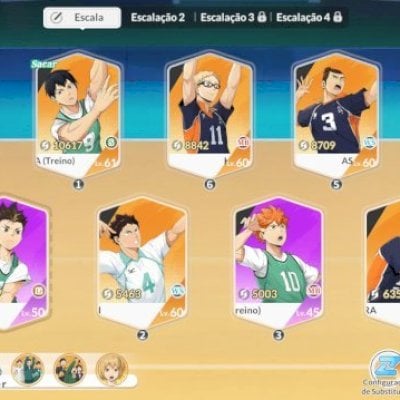 Conta Mid Game HAIKYU FLY HIGH muito boa