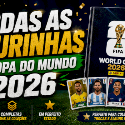 Figurinhas Copa do Mundo 2026 – Todas Disponíveis