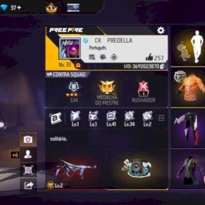 conta com angelical vermelha e arma evolutiva nos precinhos!