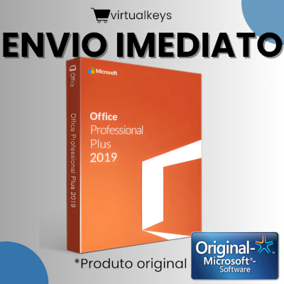 Key Vitalícia Pacote Office 2019 Professional