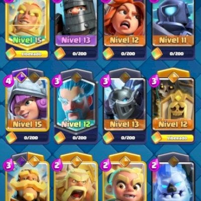 Conta de clash royale