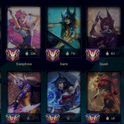 CONTA MAIN SUP LVL 385 UNRANKED MONO SONA M10+ EM VÁRIOS SUPS