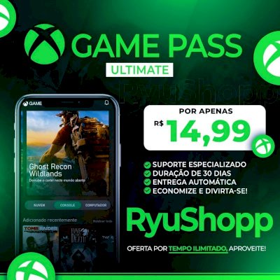 CONTA GAME PASS ULTIMATE 30 DIAS 14,99