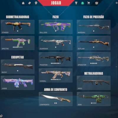 Conta atualmente ascendente 2, porem EP 5, EP 7, EP 8 Imortal (contem chaveiros)