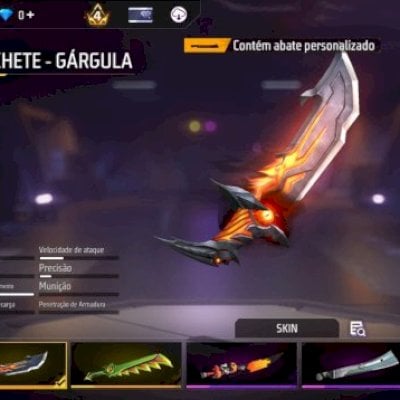 Conta de ff super GEMADA!!!!