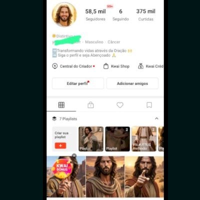 Vendo conta kwai 58,5 mil seguidores orgânico